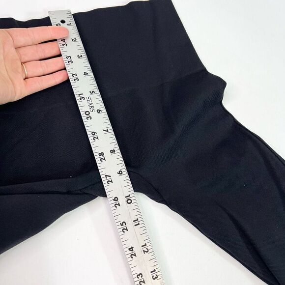 Spanx Leggings Womens Small Black High Rise Cropped Pants - Picture 5 of 7